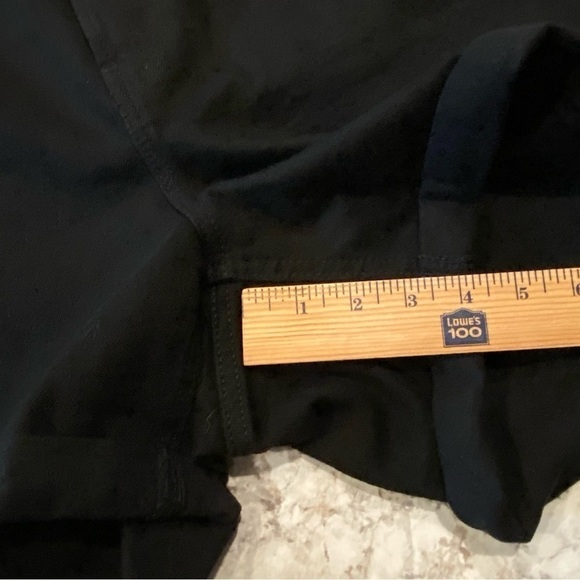 Old Navy High Rise OG Straight Black Denim Shorts Size 22 - Picture 9 of 10